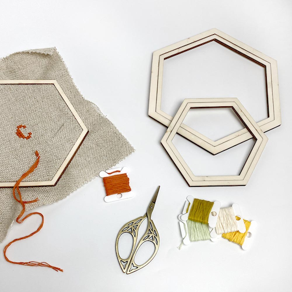 CONJUNTO BASTIDORES EXAGONALES 