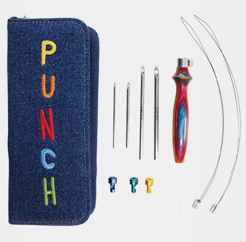 SET PUNCH NEEDLE VIBRANT KNIT PRO 