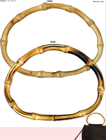 ASAS BAMBÚ NATURAL 16CM